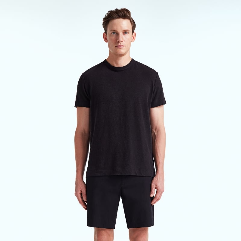 Bluemint CHRIS BLACK Drawstring Bermuda Shorts