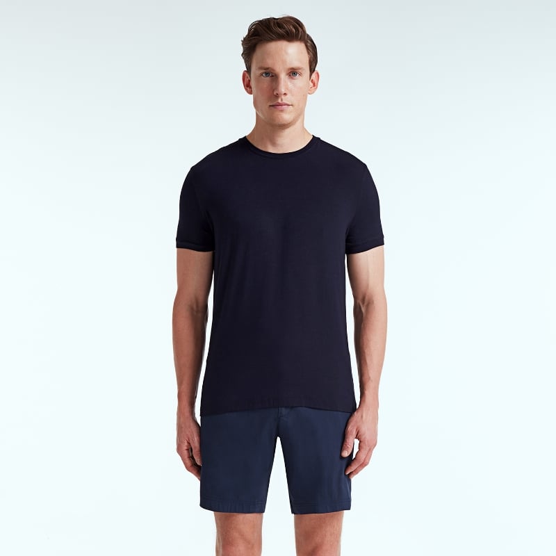 Bluemint CHRIS DARK NAVY Drawstring Bermuda Shorts