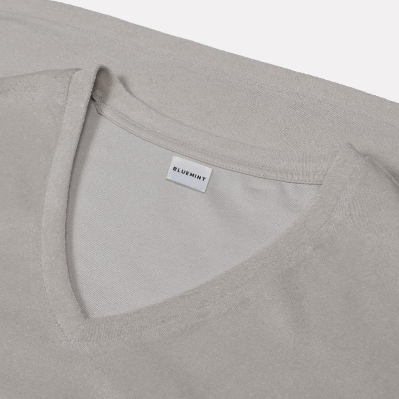 Bluemint CLAIRE BISCOTTI V-Neck Towelling T-Shirt