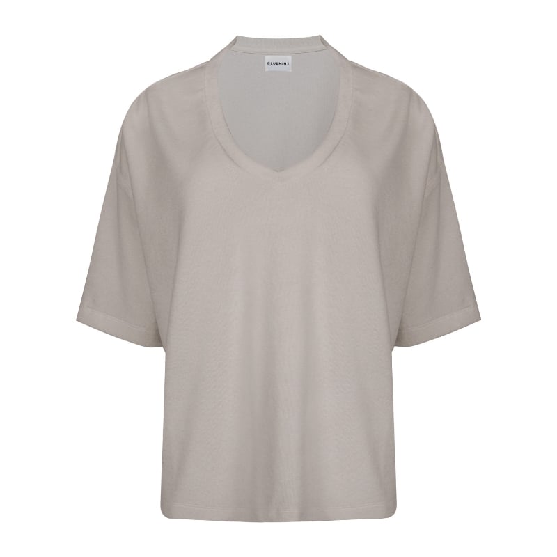 bluemint CLAIRE BISCOTTI V-Neck Towelling T-Shirt