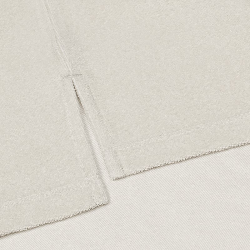 Bluemint CLAIRE ECRU V-Neck Towelling T-Shirt