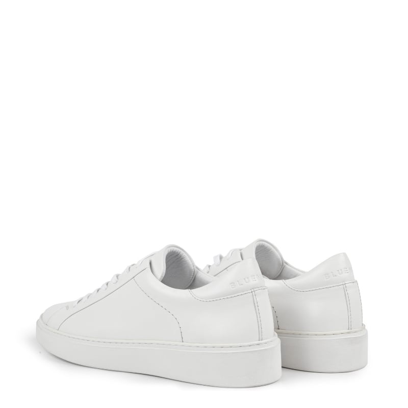 Bluemint DEWARS WHITE White Leather Sneakers