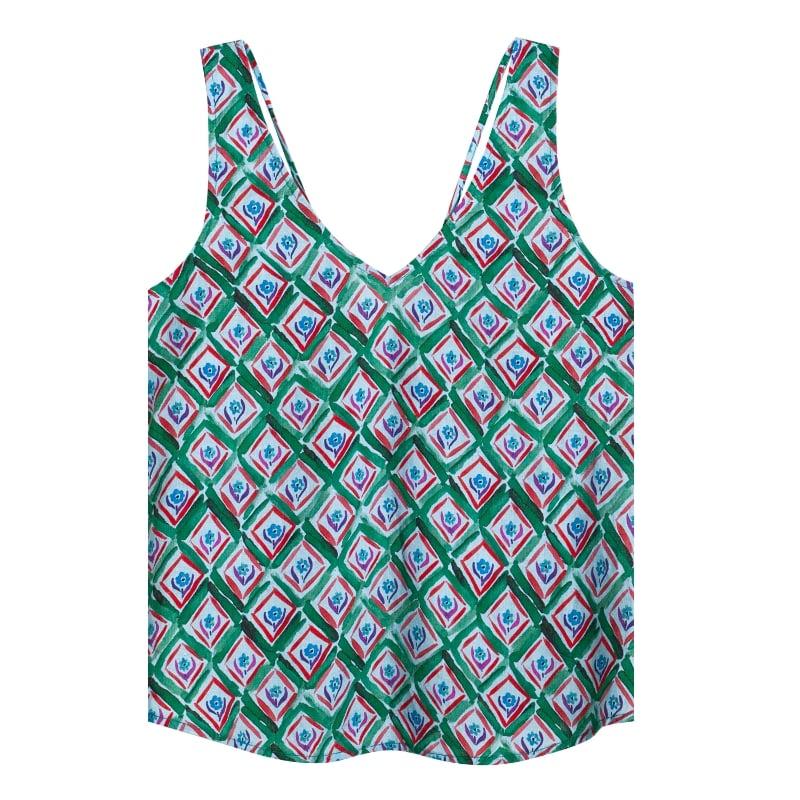 Bluemint DOLCE AMAZON CAMOMILE Overlap Back Blouse