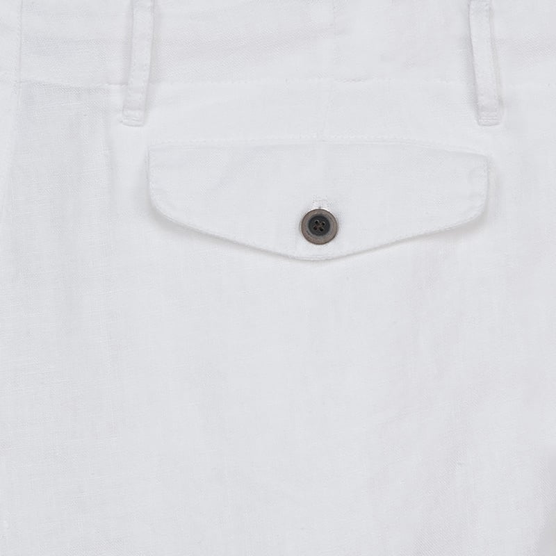 Bluemint EDMUND WHITE Regular Fit Linen Shorts