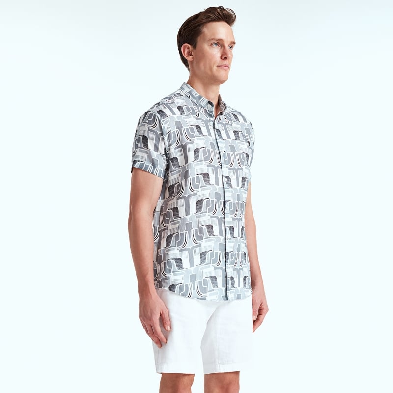 Bluemint EDMUND WHITE Regular Fit Linen Shorts