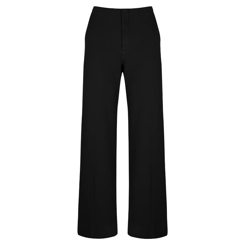 bluemint ELAIN BLACK Flared Denim Trousers