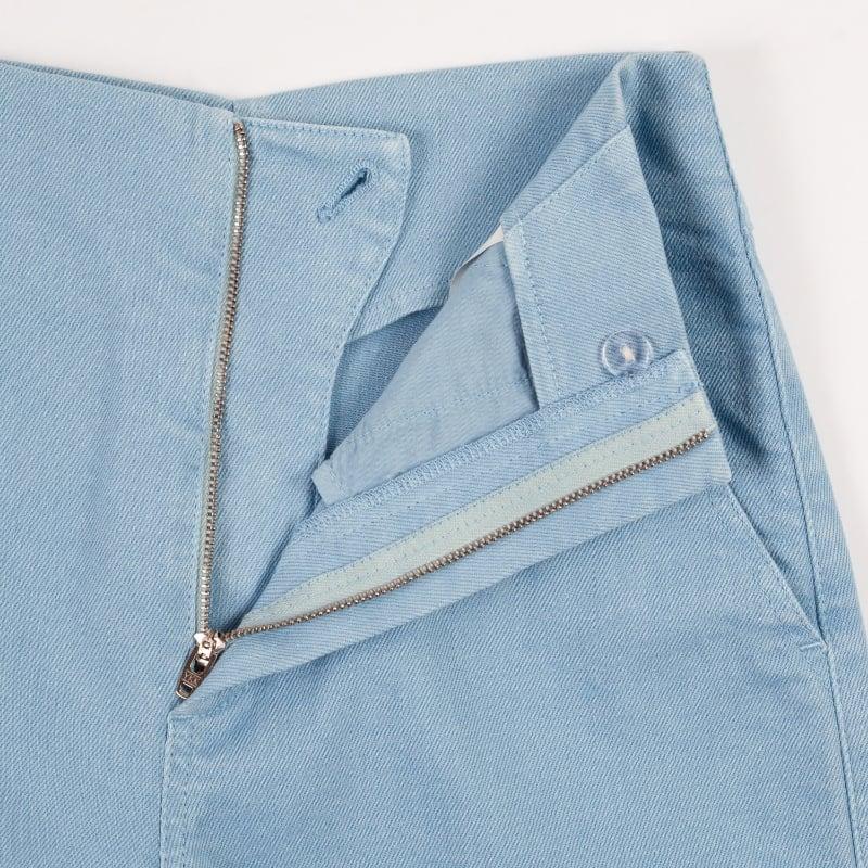 Bluemint ELAIN SKY BLUE Flared Denim Trousers