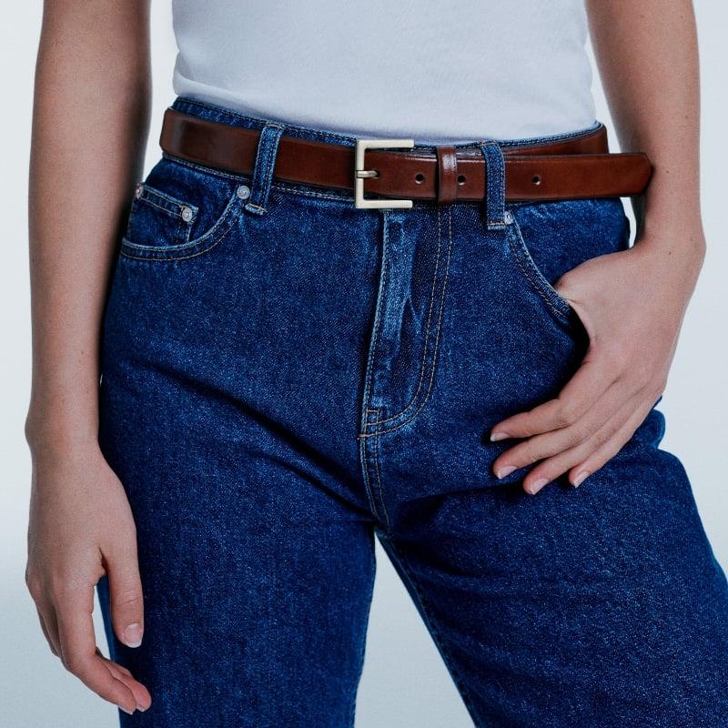 Bluemint ELISSA BROWN Soft Leather Belt