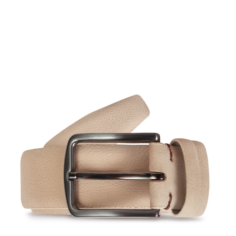 bluemint FELIX BEIGE Nubuck Leather Belt