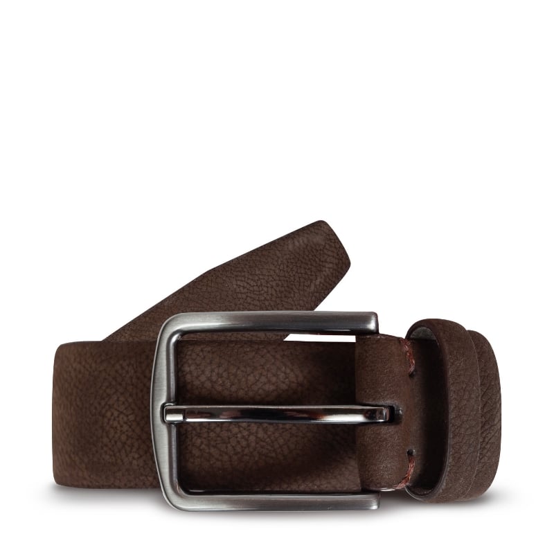 bluemint FELIX BROWN Nubuck Leather Belt