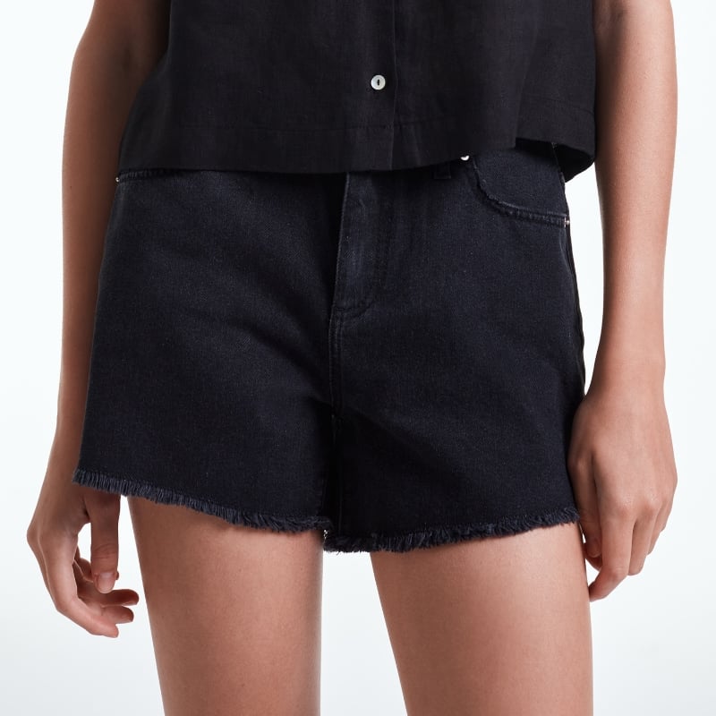 Bluemint FREYA ANTHRACITE Denim Shorts