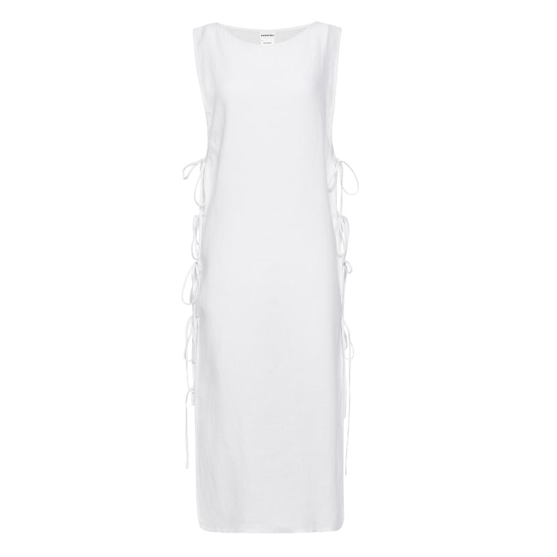 Bluemint IRIS WHITE Sleeveless Linen Cover-Up