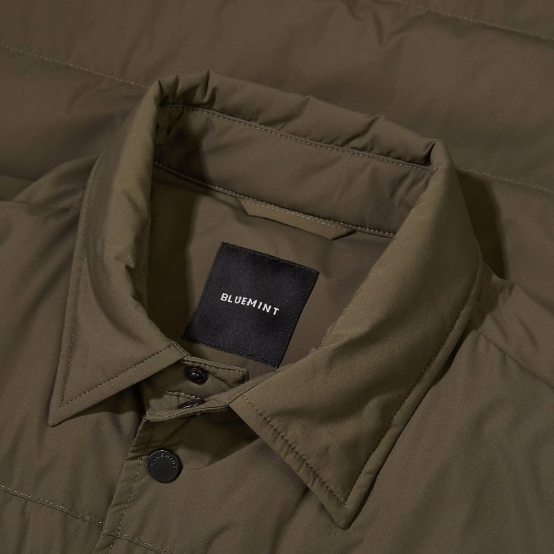 Bluemint JUAN KHAKI Quilted Down Jacket