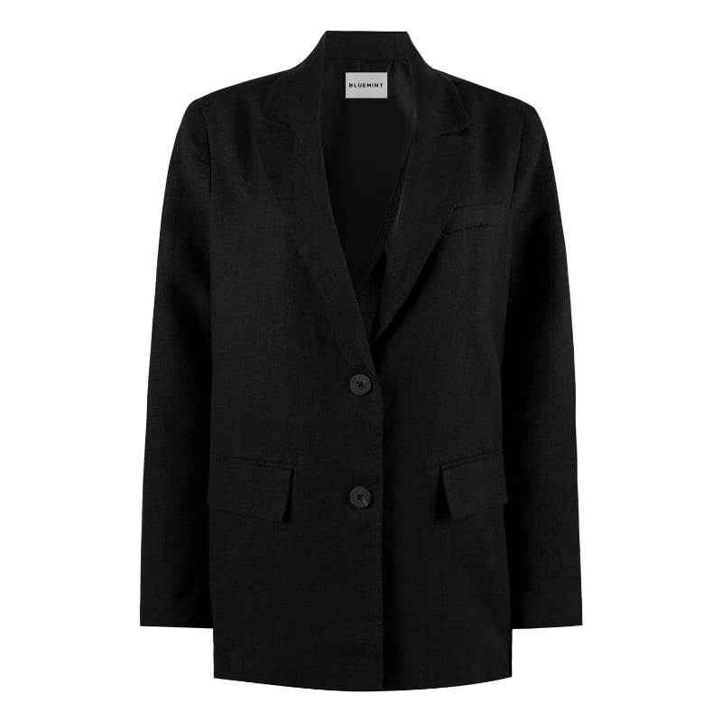 Bluemint JUDITH BLACK Linen Blazer