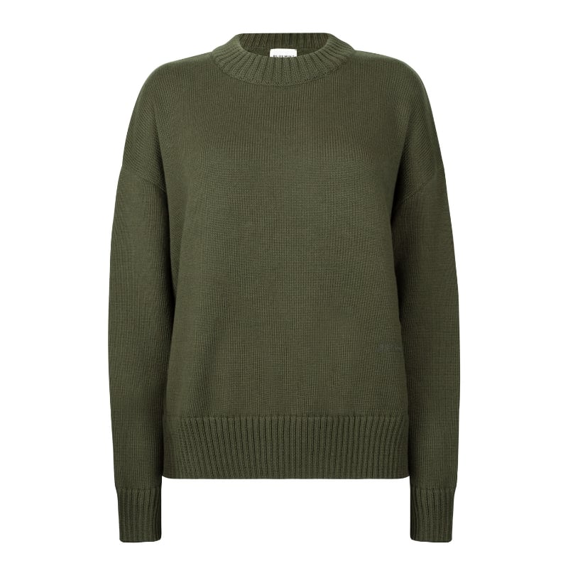 bluemint JUSTINE KHAKI Embroidered Sweater