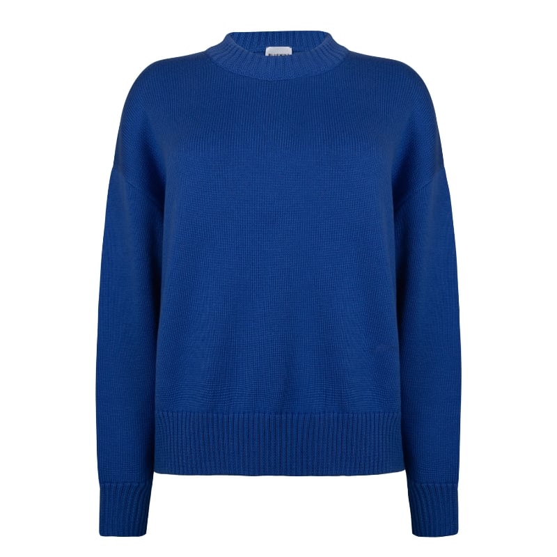 bluemint JUSTINE ROYAL BLUE Embroidered Sweater