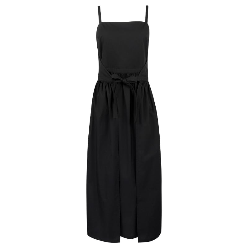 Bluemint KIARA BLACK Midi Cotton Dress