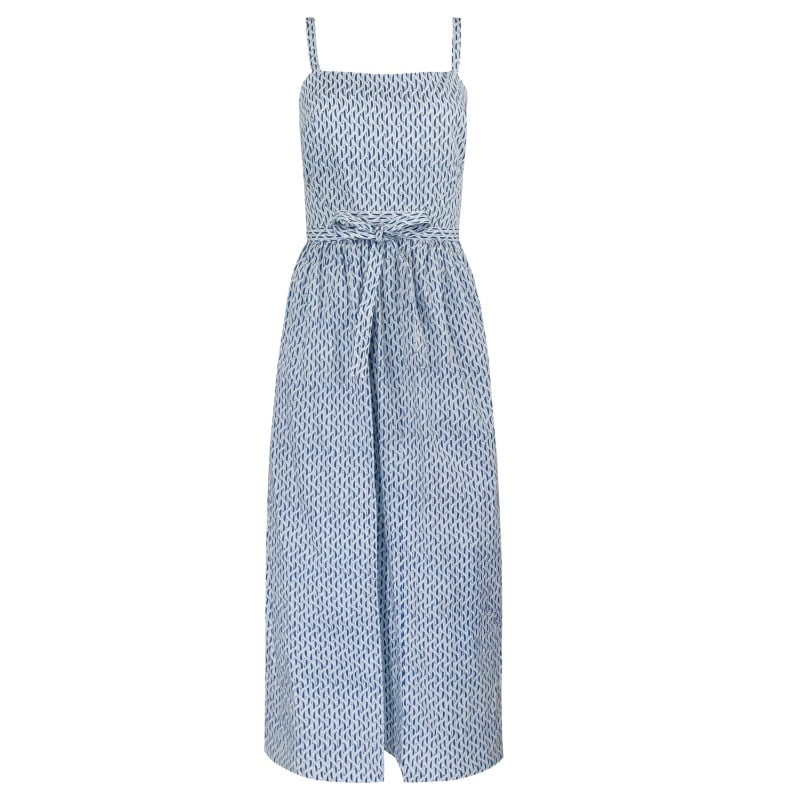 Bluemint KIARA BLUEBERRY Midi Cotton Dress