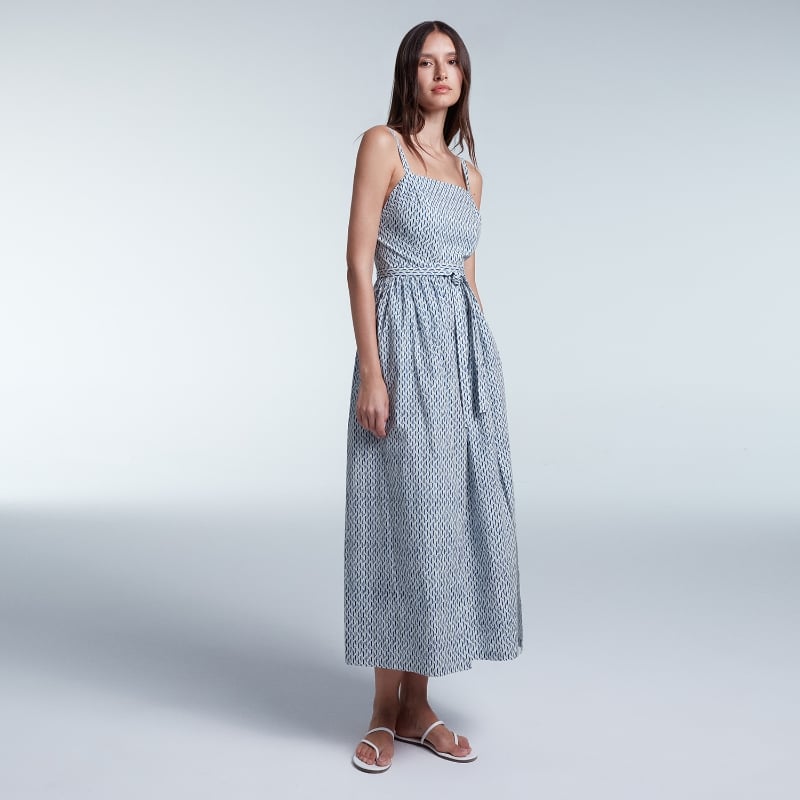 bluemint KIARA BLUEBERRY Midi Cotton Dress