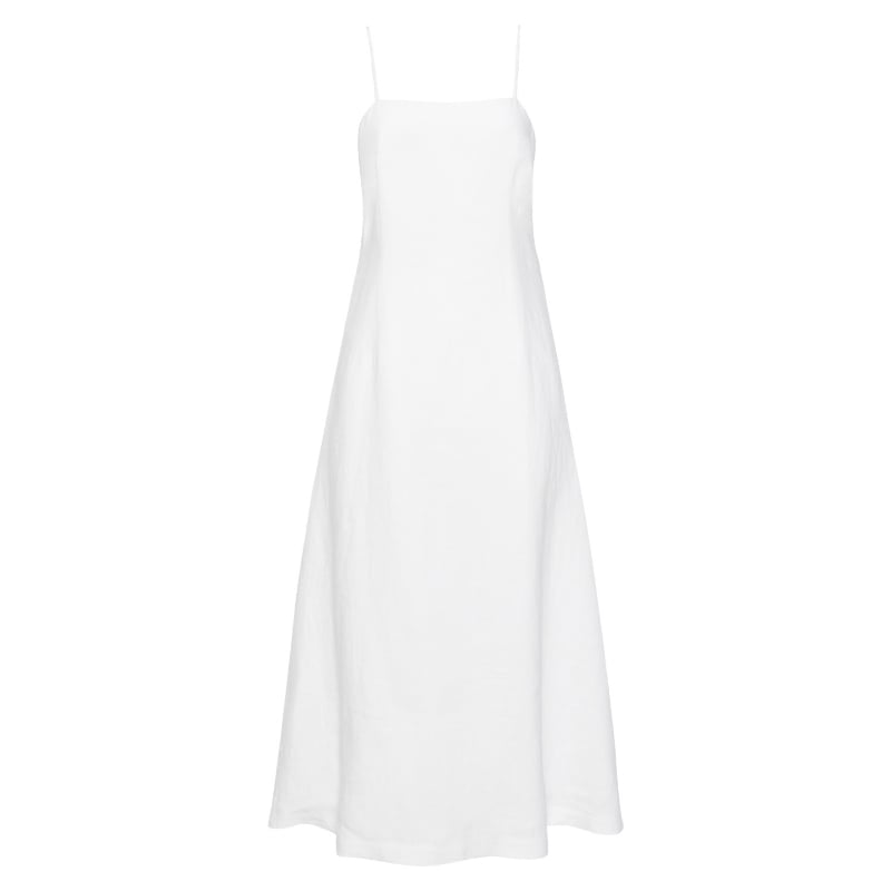 Bluemint LIA WHITE Fluid Linen Dress