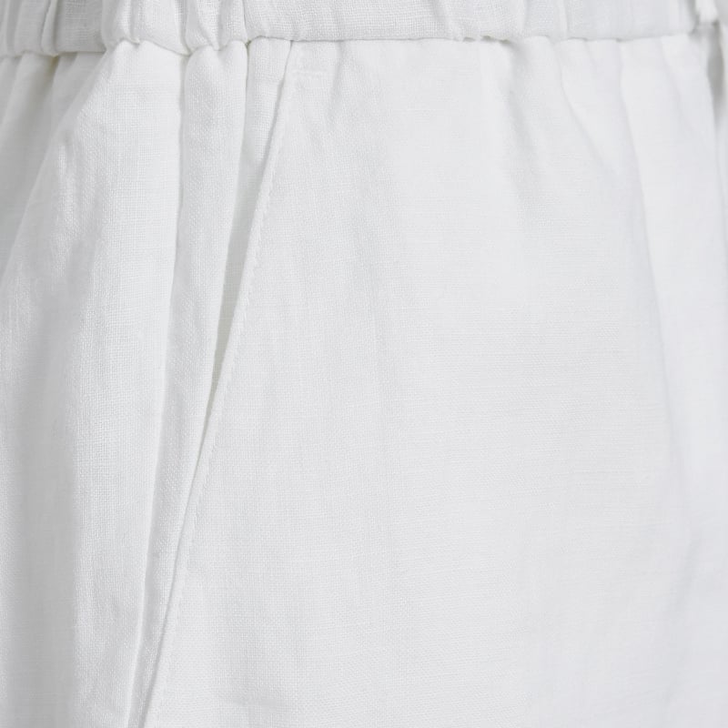 Bluemint LINA WHITE Linen Shorts