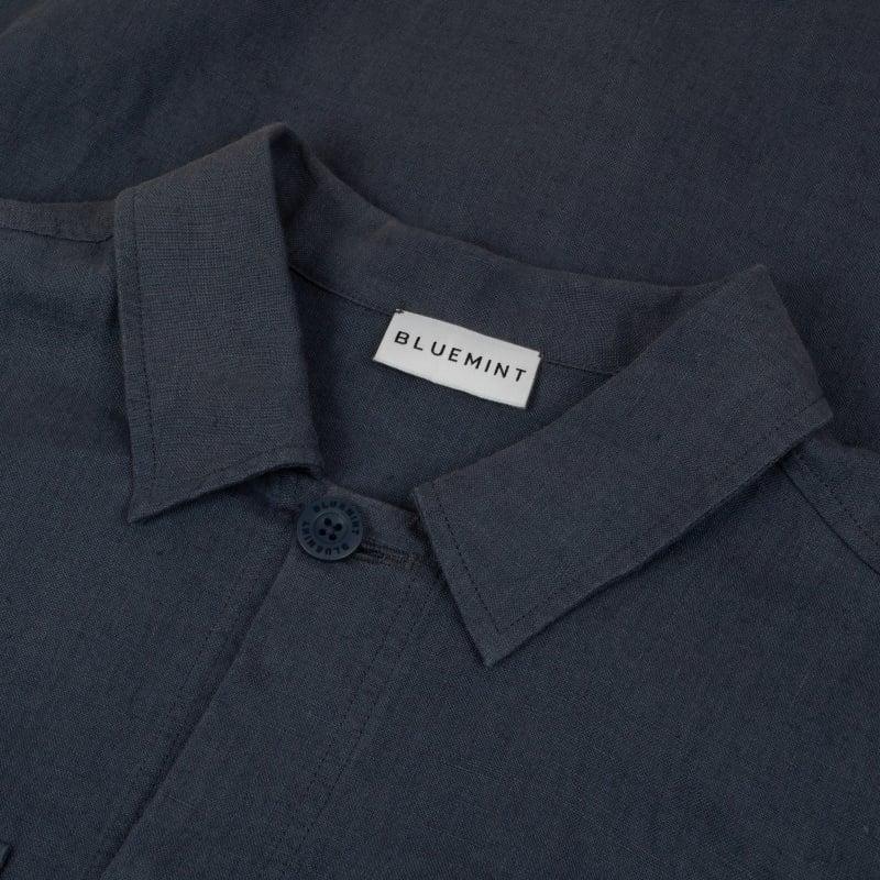 Bluemint LINEN OVERSHIRT MIDNIGHT Linen Overshirt