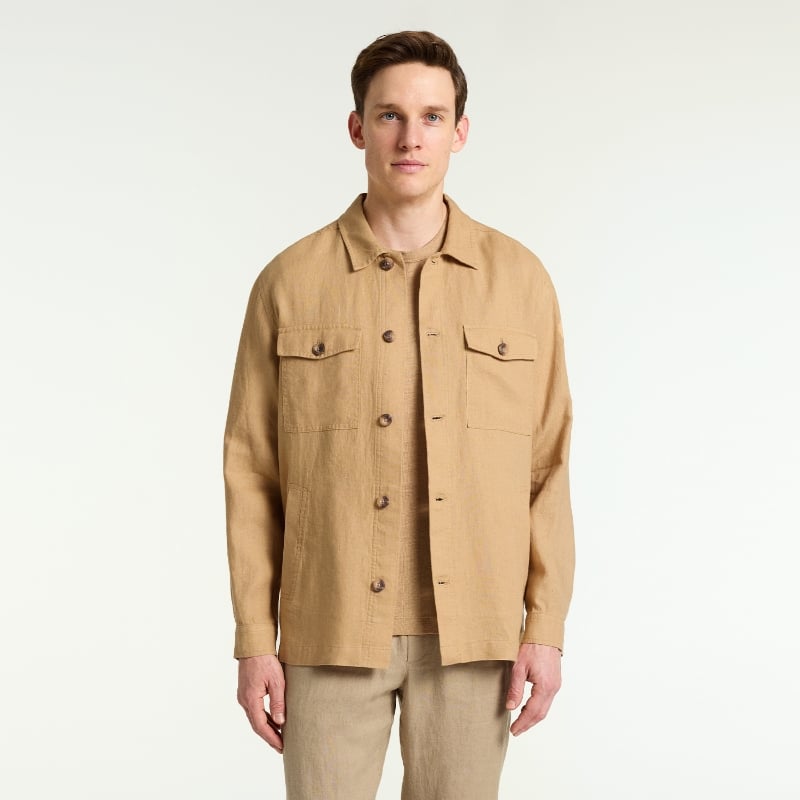 Bluemint LINEN OVERSHIRT SAFARI Linen Overshirt