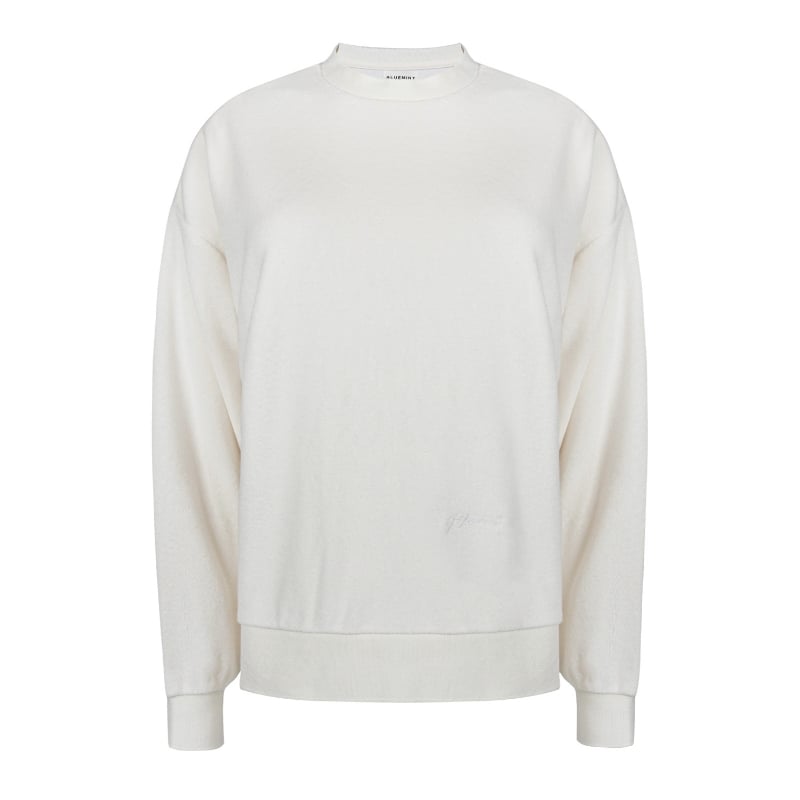 bluemint LISETTE ECRU Towelling Sweatshirt