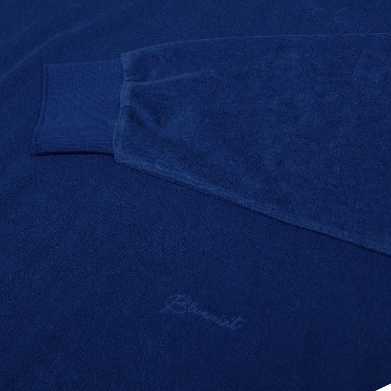 Bluemint LISETTE ROYAL BLUE Towelling Sweatshirt
