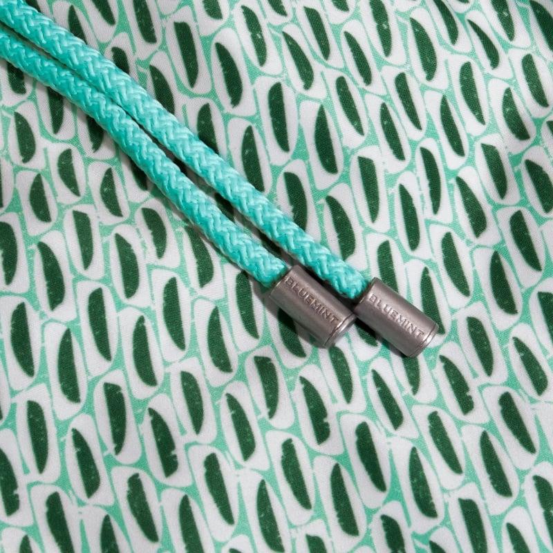 Bluemint LOGAN GREEN COMB Lightweight Swim Shorts