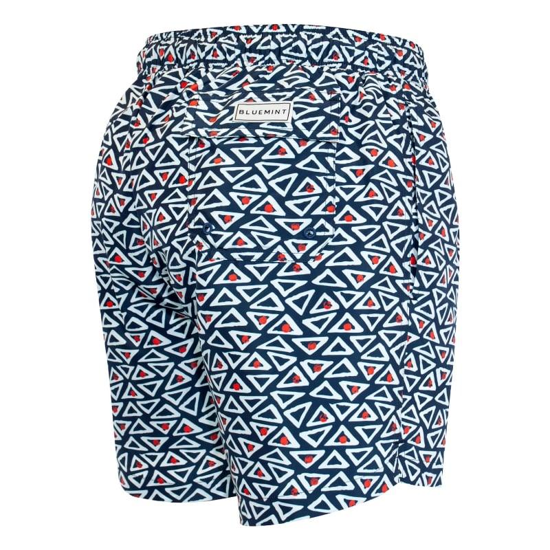 Bluemint LOGAN NAVY DELTA Lightweight Swim Shorts