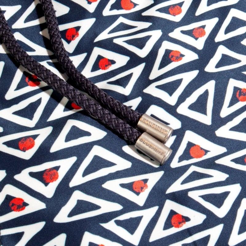 Bluemint LOGAN NAVY DELTA Lightweight Swim Shorts