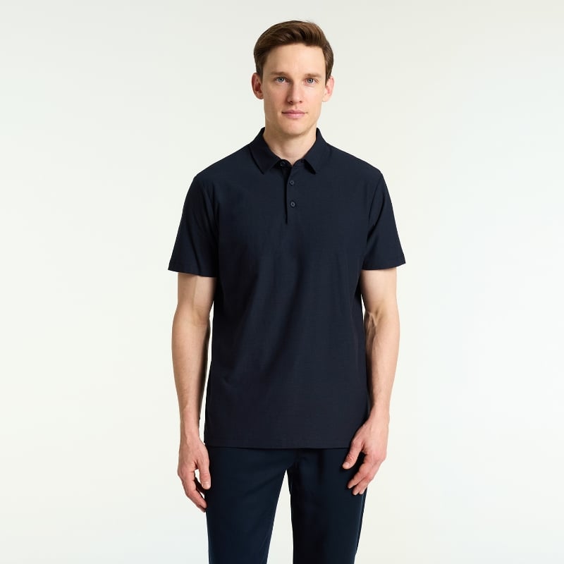Bluemint LORENZO DARK NAVY Cotton Polo Shirt