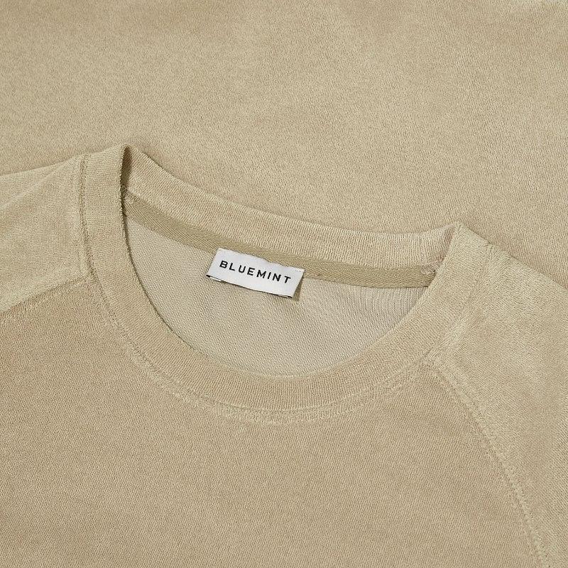 Bluemint LUCAS BEIGE Towelling Sweatshirt
