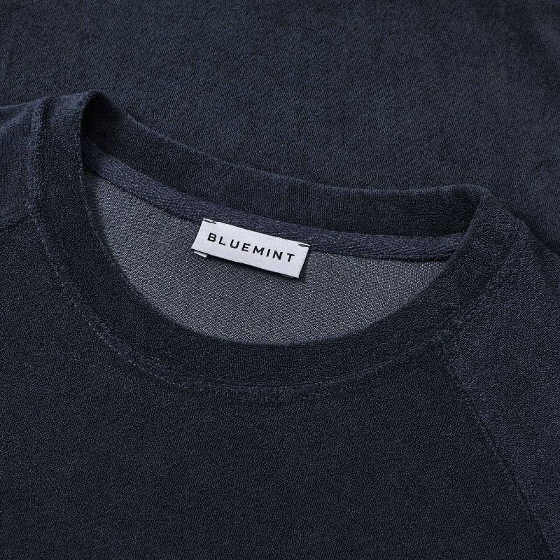 Bluemint LUCAS DARK NAVY Towelling Sweatshirt