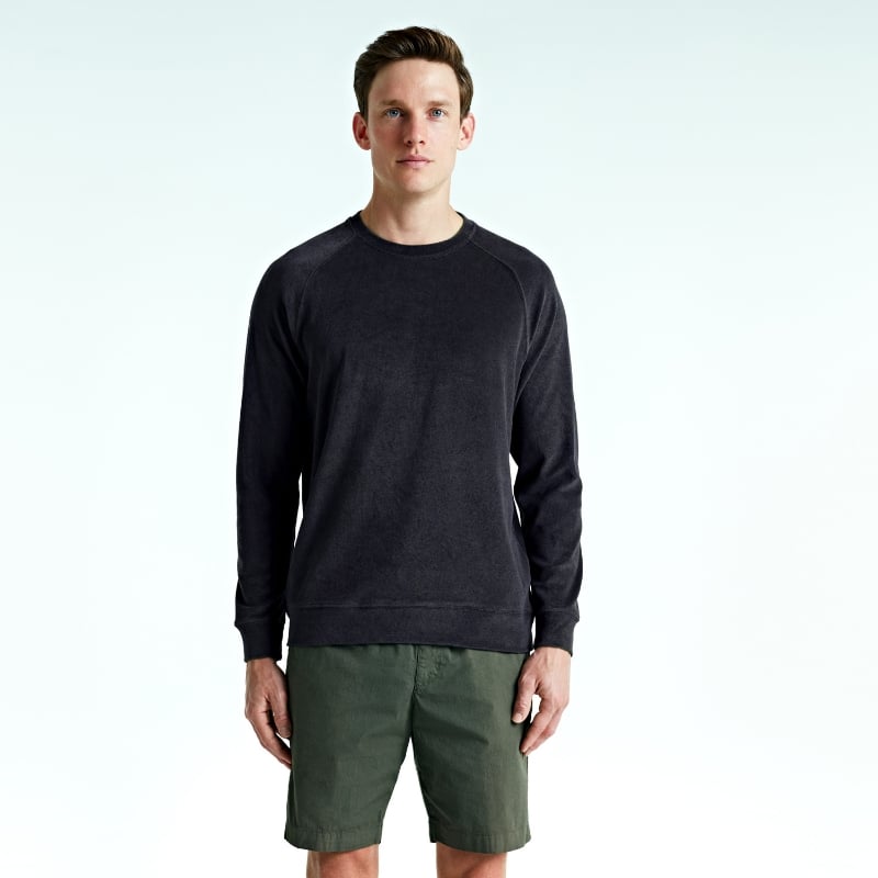 Bluemint LUCAS DARK NAVY Towelling Sweatshirt