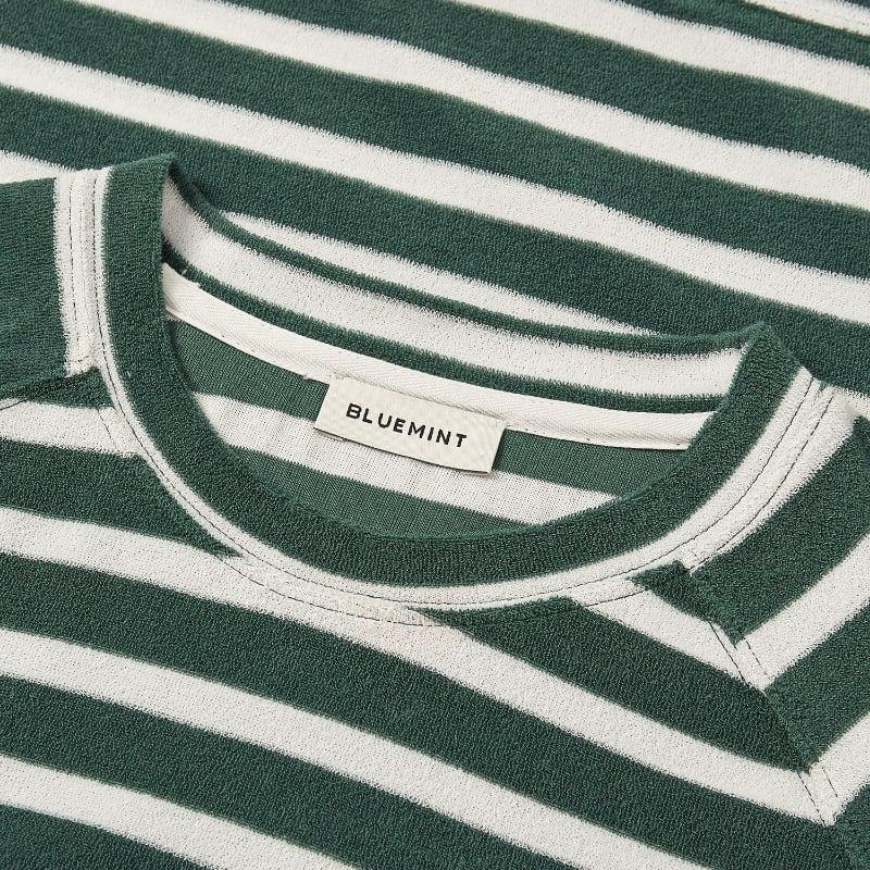 Bluemint LUCAS JADE STRIPEY Towelling Sweatshirt