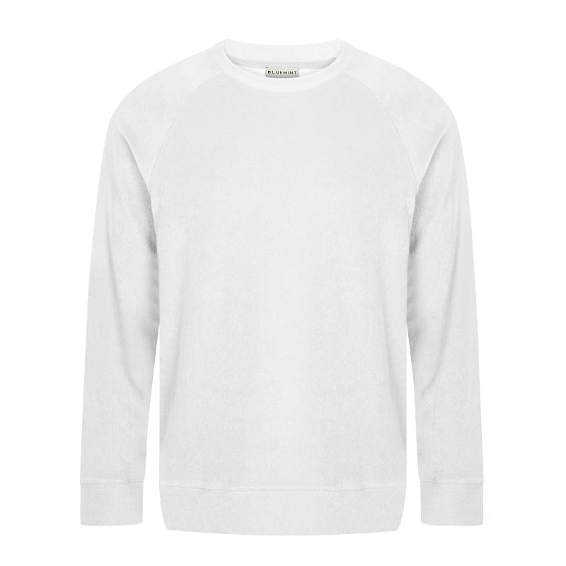 bluemint LUCAS WHITE Towelling Sweatshirt