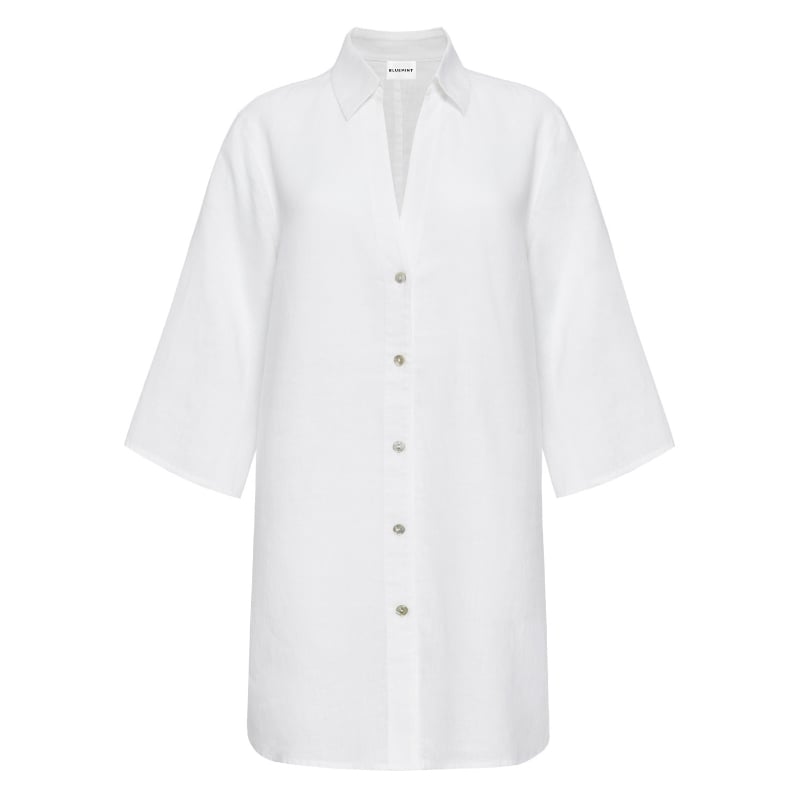 Bluemint LYDIA WHITE Linen Cover-Up