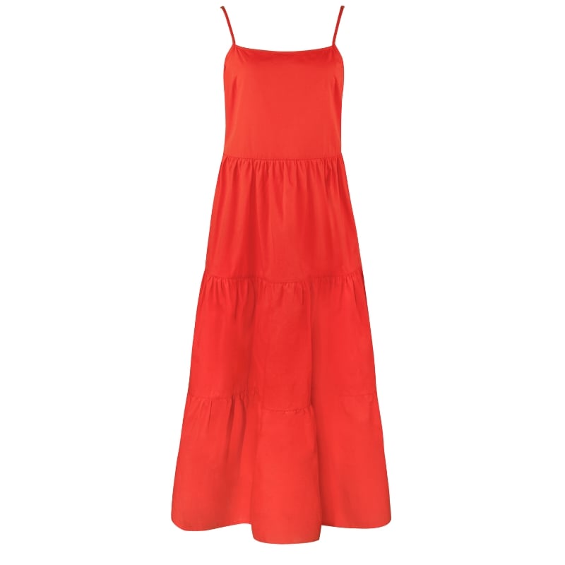 Bluemint MARCELLA VOLCANO Open Back Midi Dress