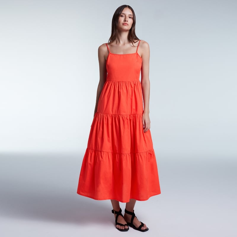 bluemint MARCELLA VOLCANO Open Back Midi Dress