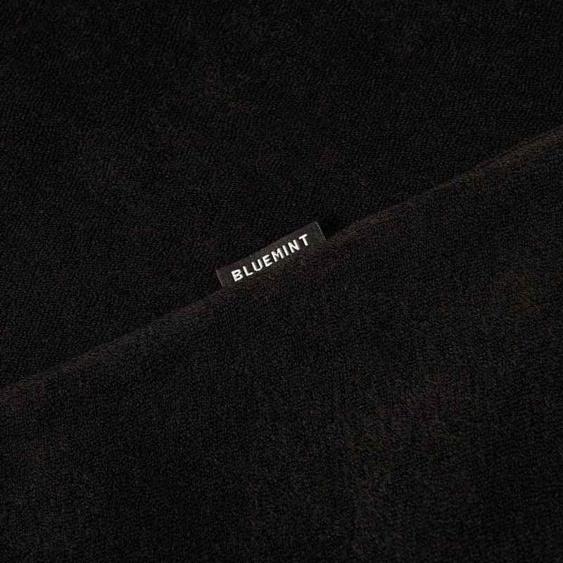 Bluemint MARVIN BLACK Crew Neck Towelling T-Shirt