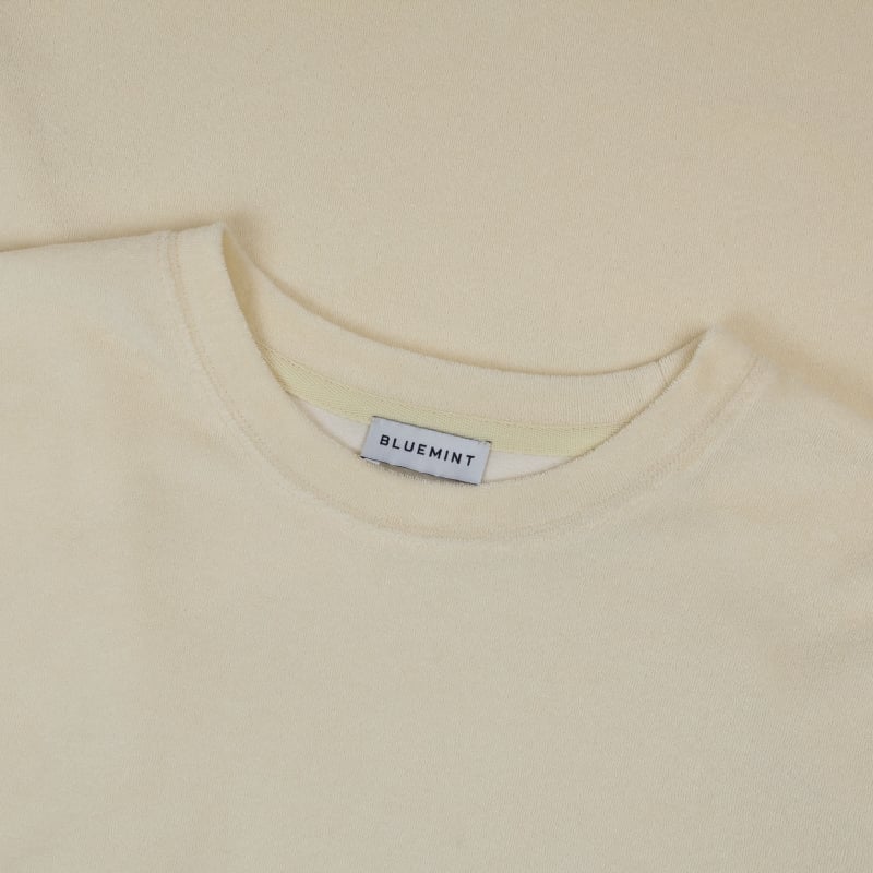 Bluemint MARVIN CORN Crew Neck Towelling T-Shirt