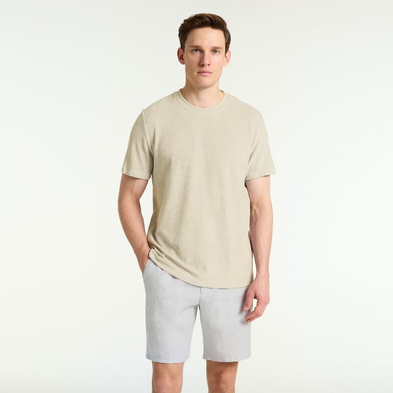Bluemint MARVIN CORN Crew Neck Towelling T-Shirt