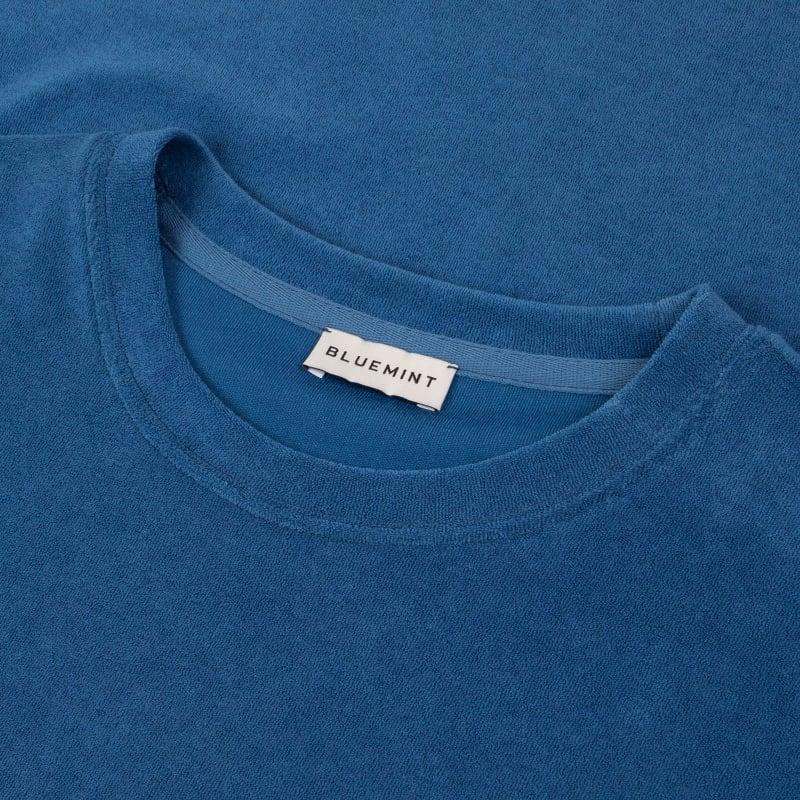 Bluemint MARVIN STEEL Crew Neck Towelling T-Shirt