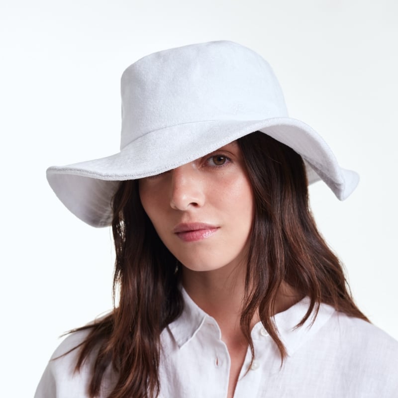 bluemint MAY WHITE Towelling Bucket Hat