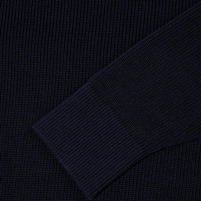 Bluemint MIKE DARK NAVY Ribbed Cotton Sweater