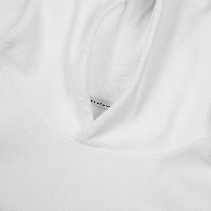 Bluemint MILO WHITE Boys Towelling Hoodie Top