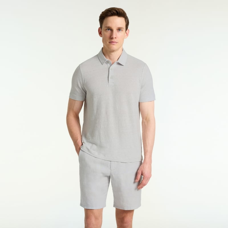 Bluemint MORITZ MOON Linen Polo Shirt