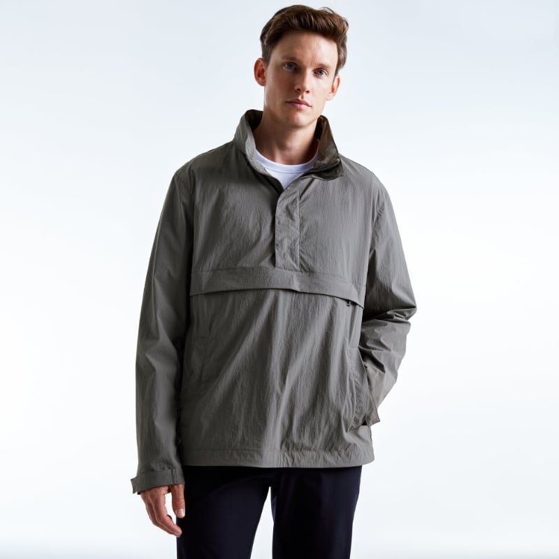 Bluemint NOAH IRON Shell Hooded Half-Zip Jacket